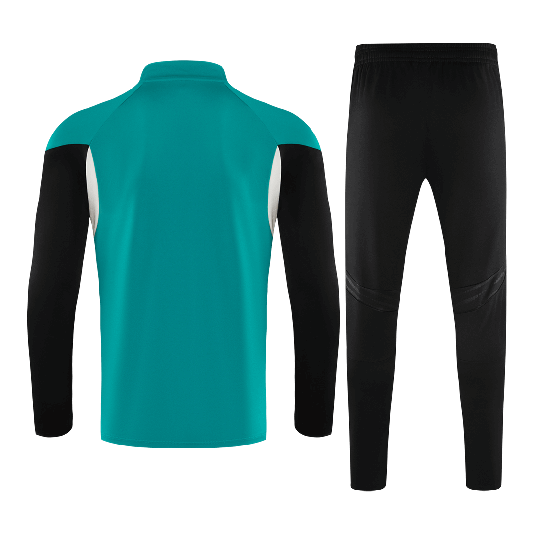 Liverpool Infantil Zíper Moletom Conjunto (Top+Pants) 2025/26 Verde