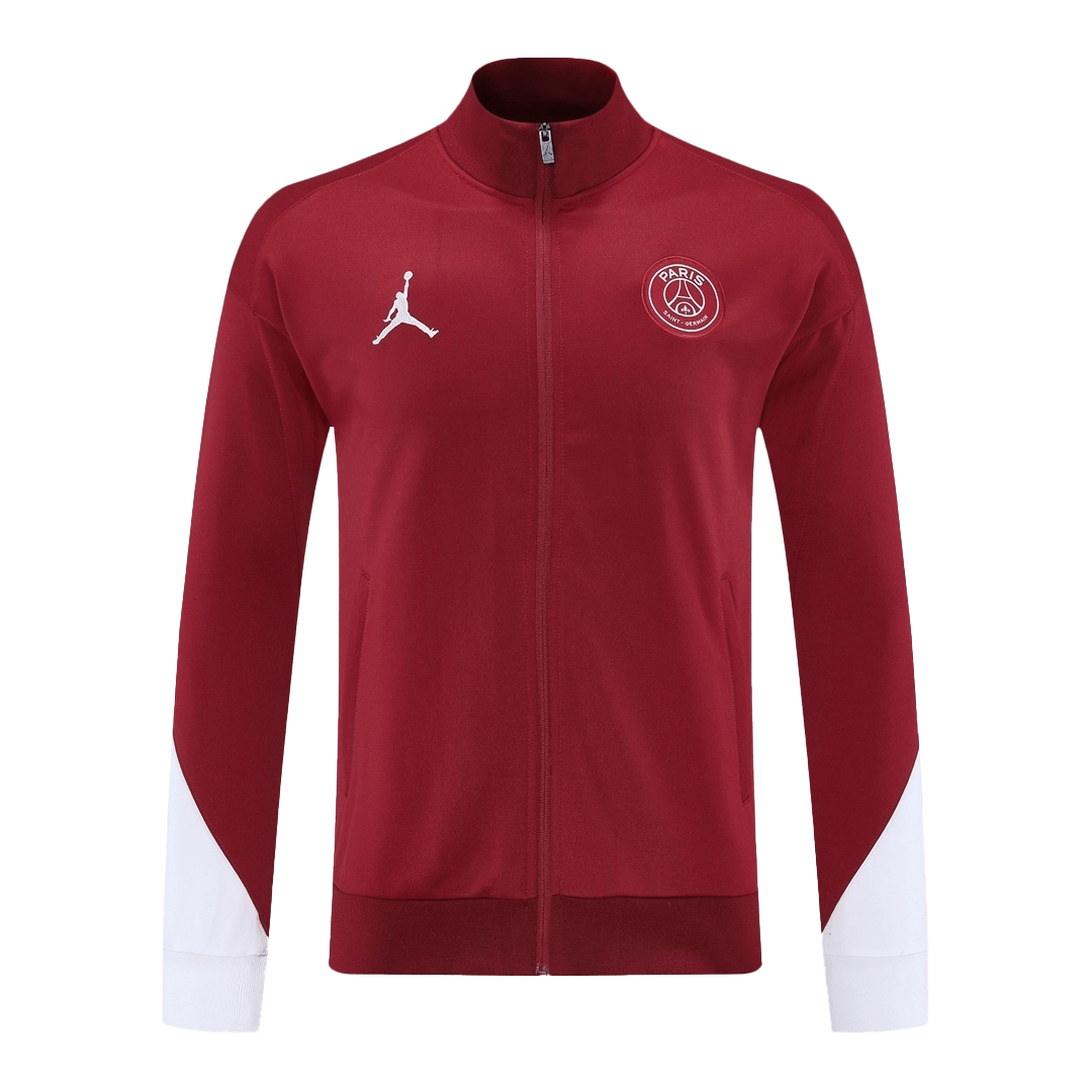 PSG Treino Jaqueta Conjunto (Jaqueta + Calças) 2025/26 Vermelho