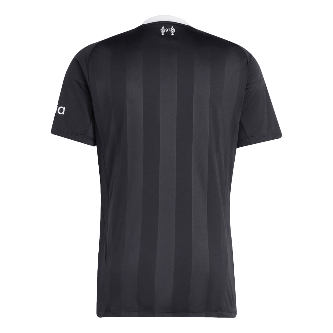 Liverpool Goleiro Camisa 2025/26 Preto