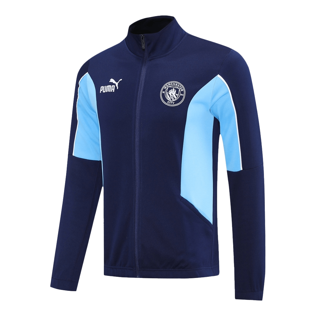 Manchester City Conjunto Casaco(Blusão+Calça) Formação Blusão 2025/26
