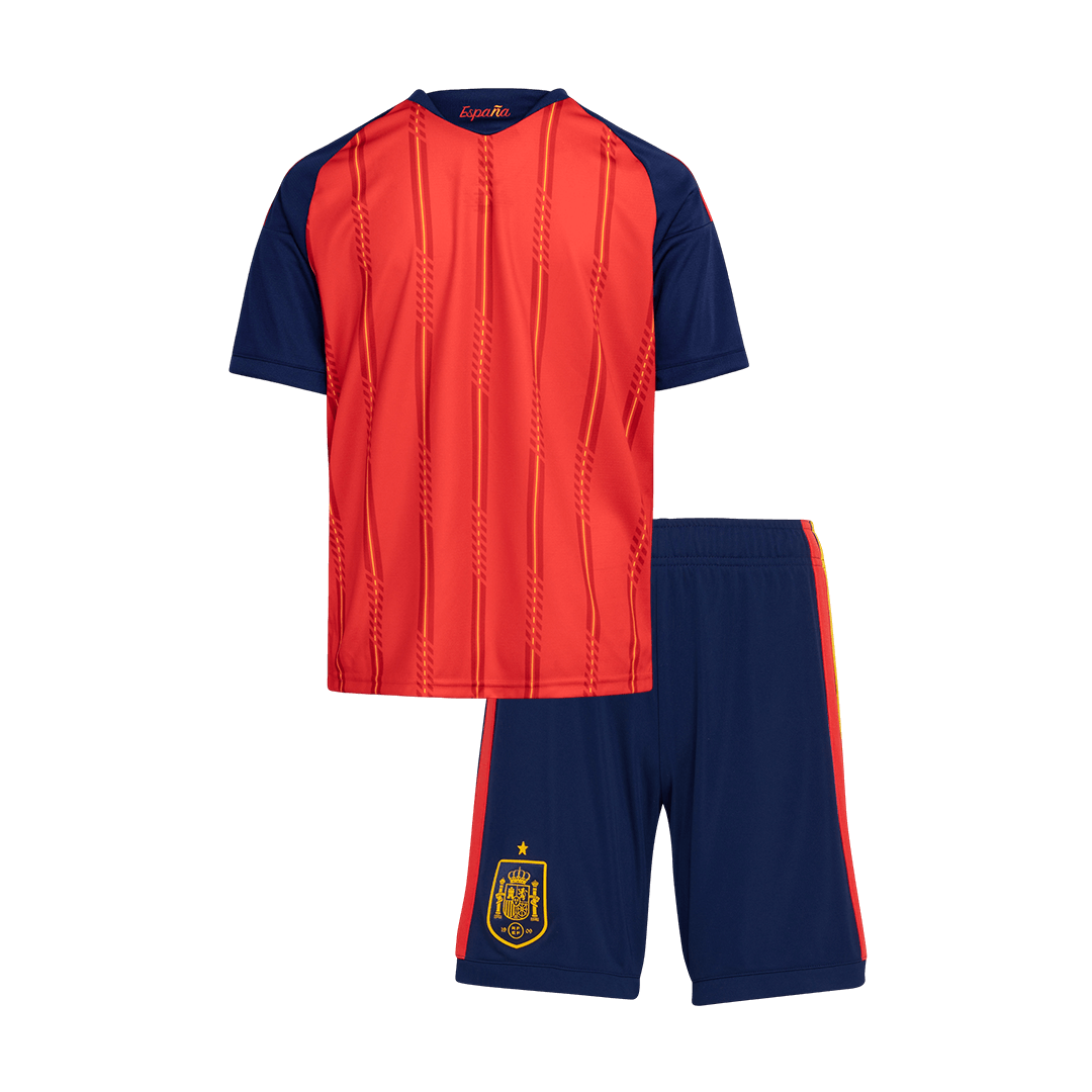 Spain Infantil
Casa Copa do Mundo World Cup Futebol Camisa Conjunto (Camisa+Shorts) 2026 Vermelho