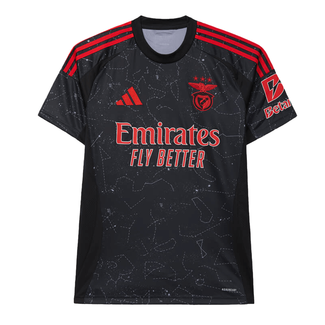 Camiseta de fútbol del Benfica, camiseta alternativa - Dress in Glory personalizada 2024/25