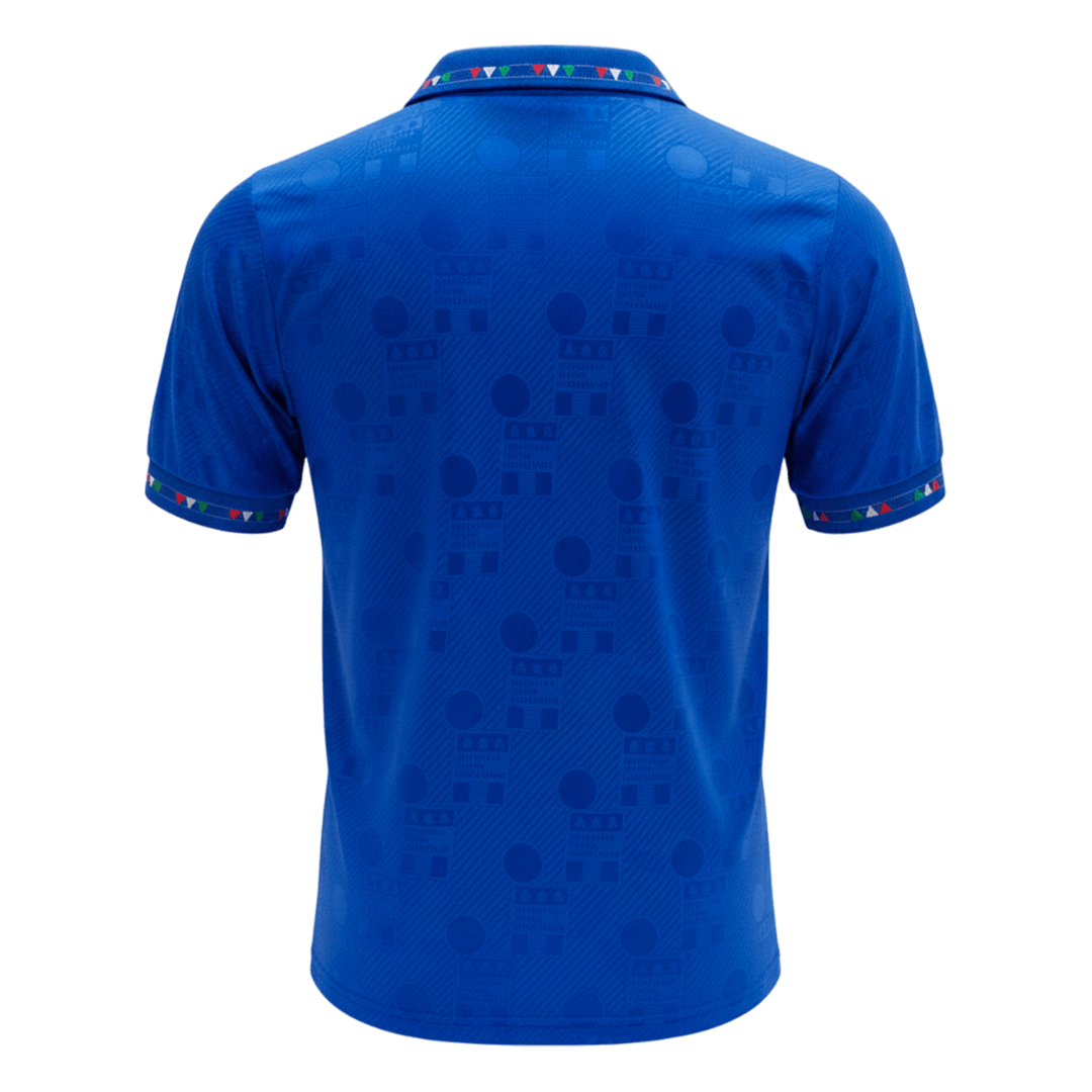 Retrô Italy Casa Camisa 1994 Azul