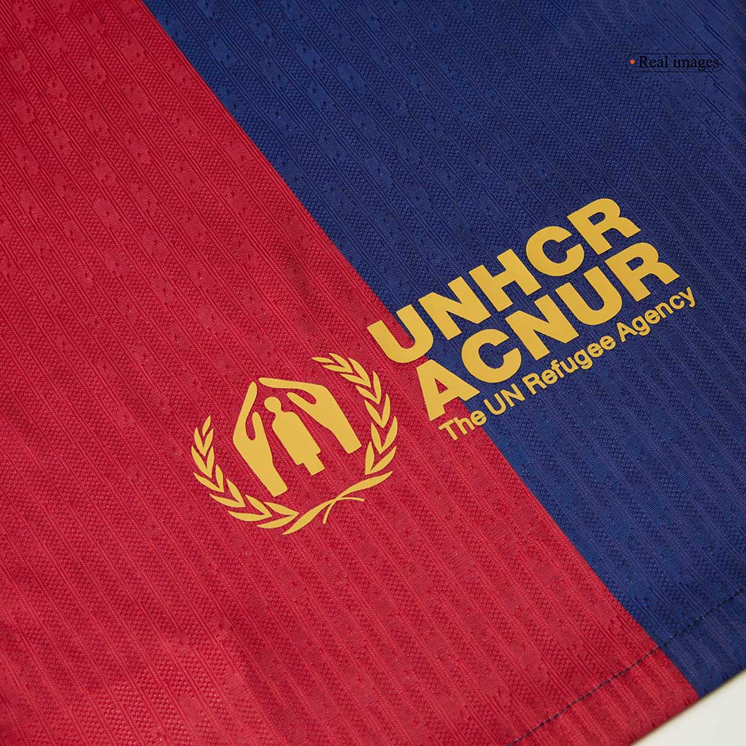Camisola de futebol autêntica Barcelona vs Travis Scott Home 2024/25