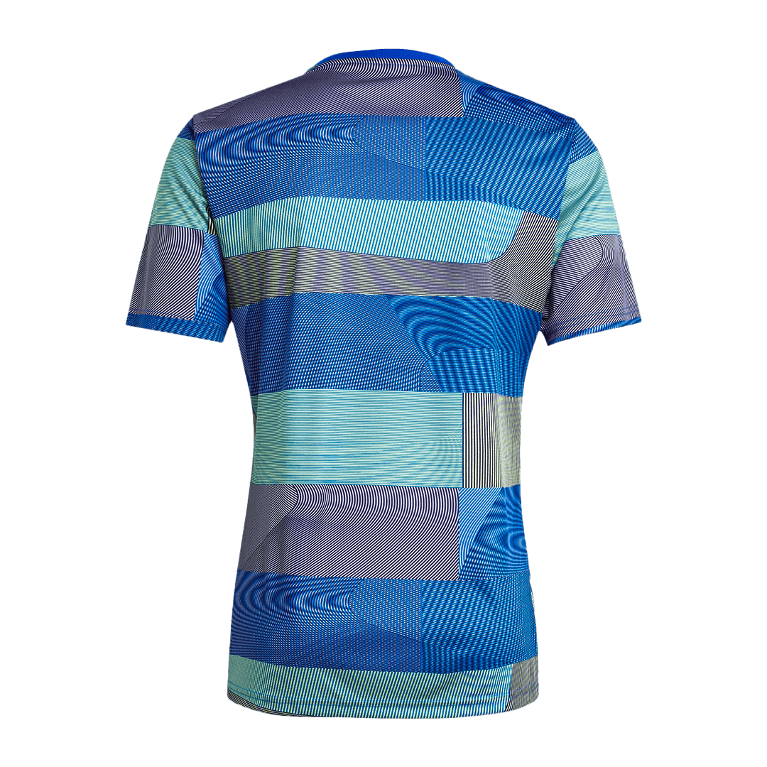 Real Madrid Pré-Jogo Futebol Camisa 25/26 Azul