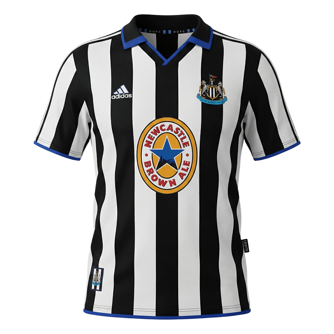 Retrô Newcastle United Casa Camisa 1999/00