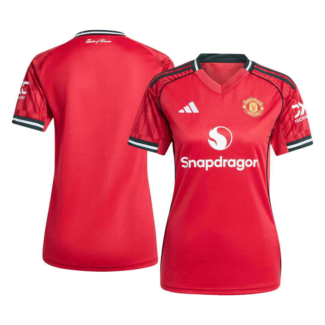 Mulheres Manchester United Camisa 2025/26-Vermelho