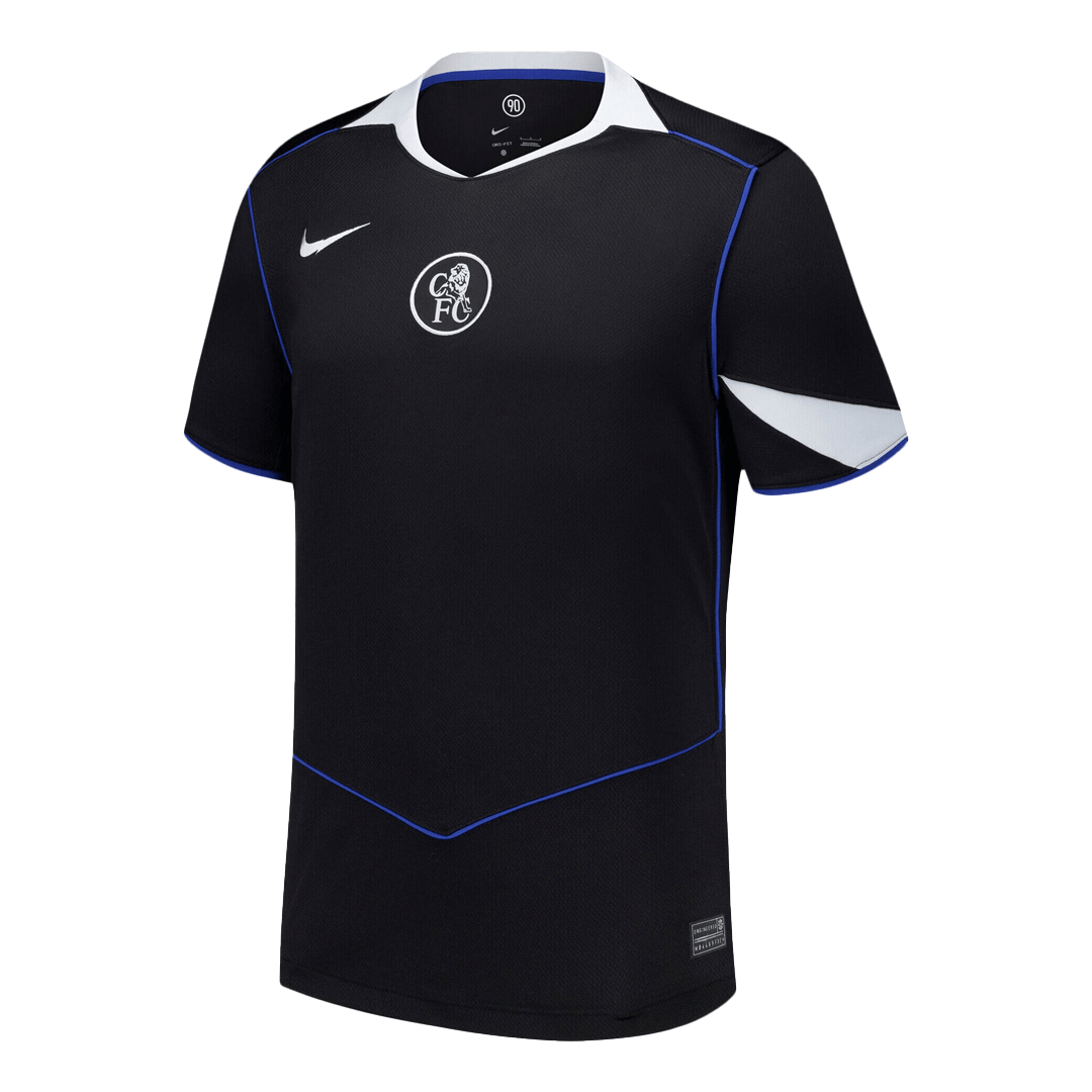Chelsea Fora Terceira Camisa Conjunto(Camisa+Calções) 2025/26 Preto