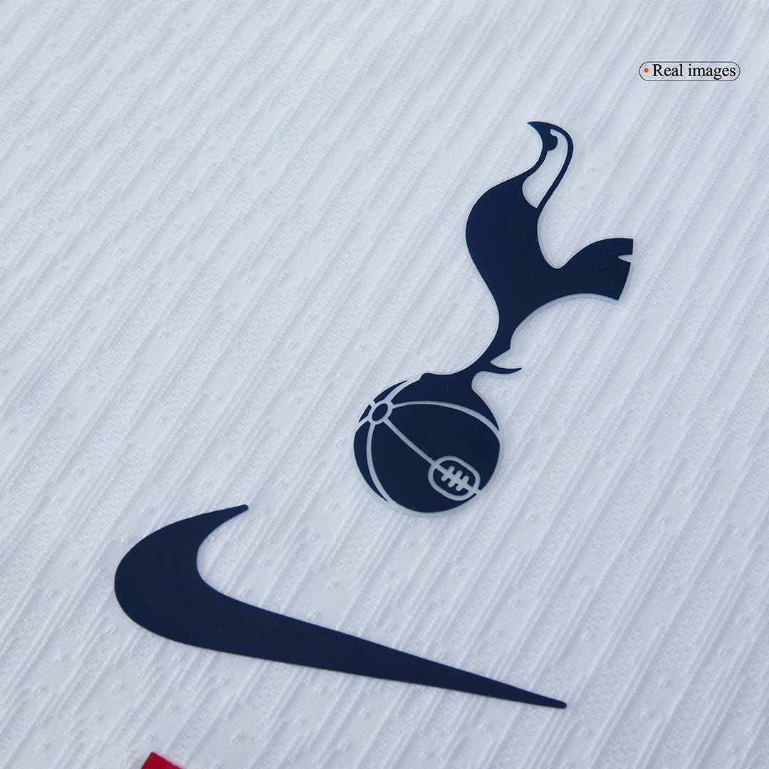 Autêntico XAVI #7 Tottenham Hotspur Casa UCL Futebol Camisas 2025/26 Branco - UCL
