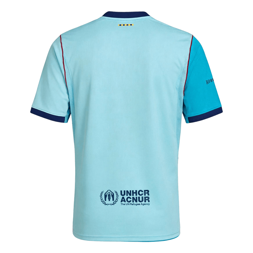 Barcelona Terceira Camisa 2026/27 Azul - camisola de futebol para adeptos em Portugal