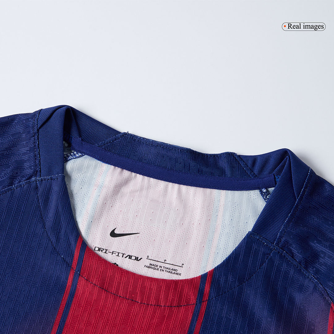 Autêntico LAMINE YAMAL #10 Barcelona Casa UCL Futebol Camisas 2025/26
