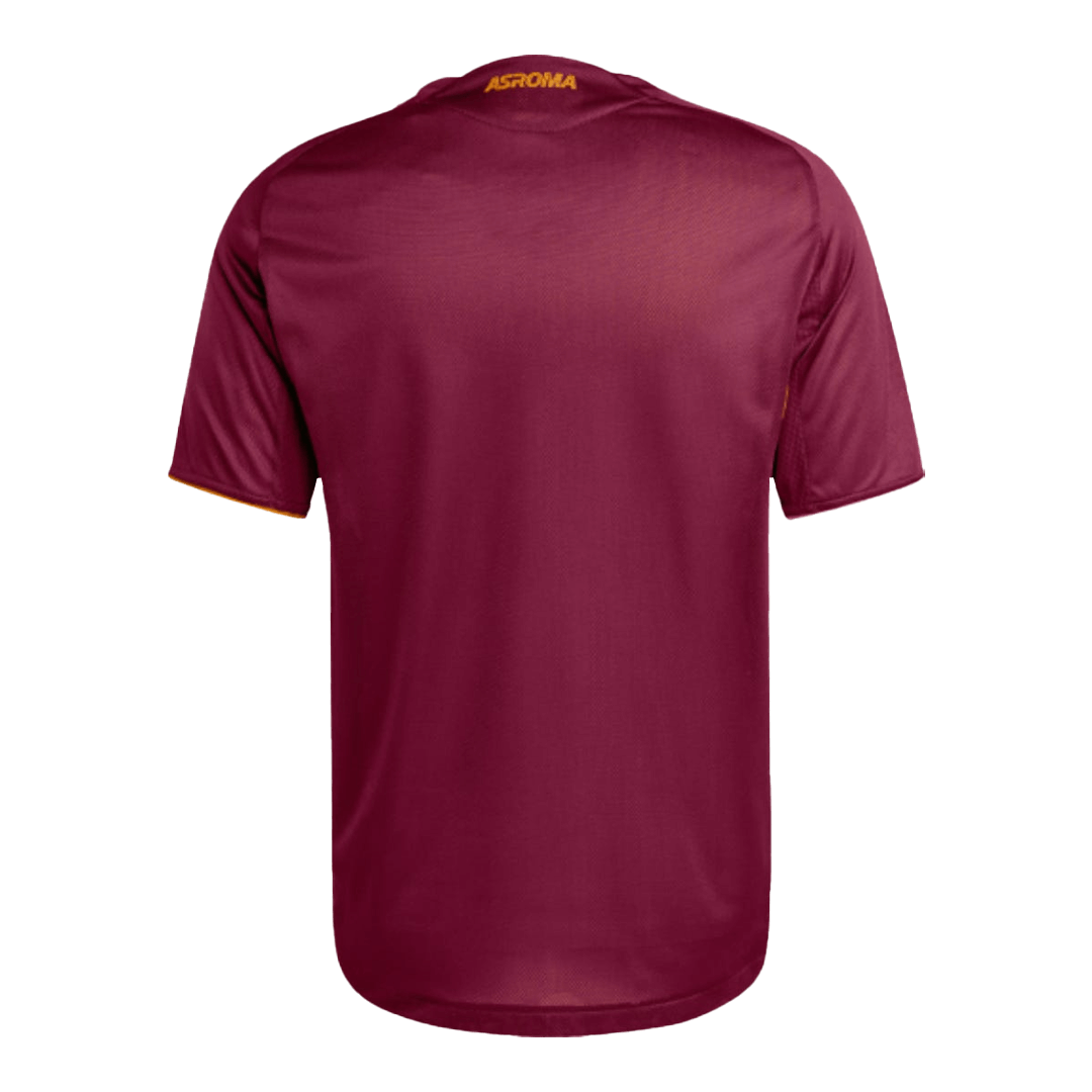 Jogador Roma Casa Futebol Camisas 2025/26 Vermelho