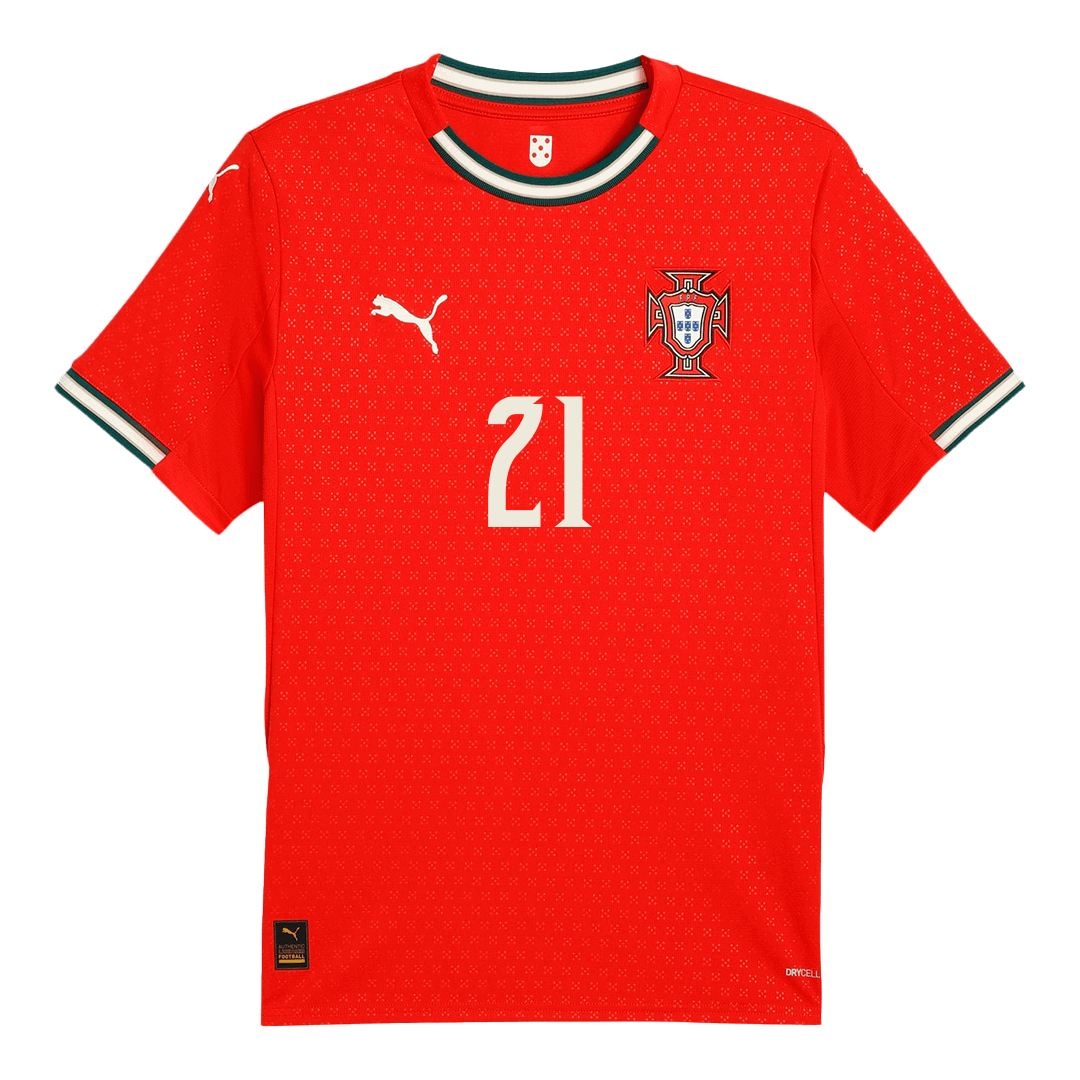Camiseta local de Portugal DIOGO J. #21 2025