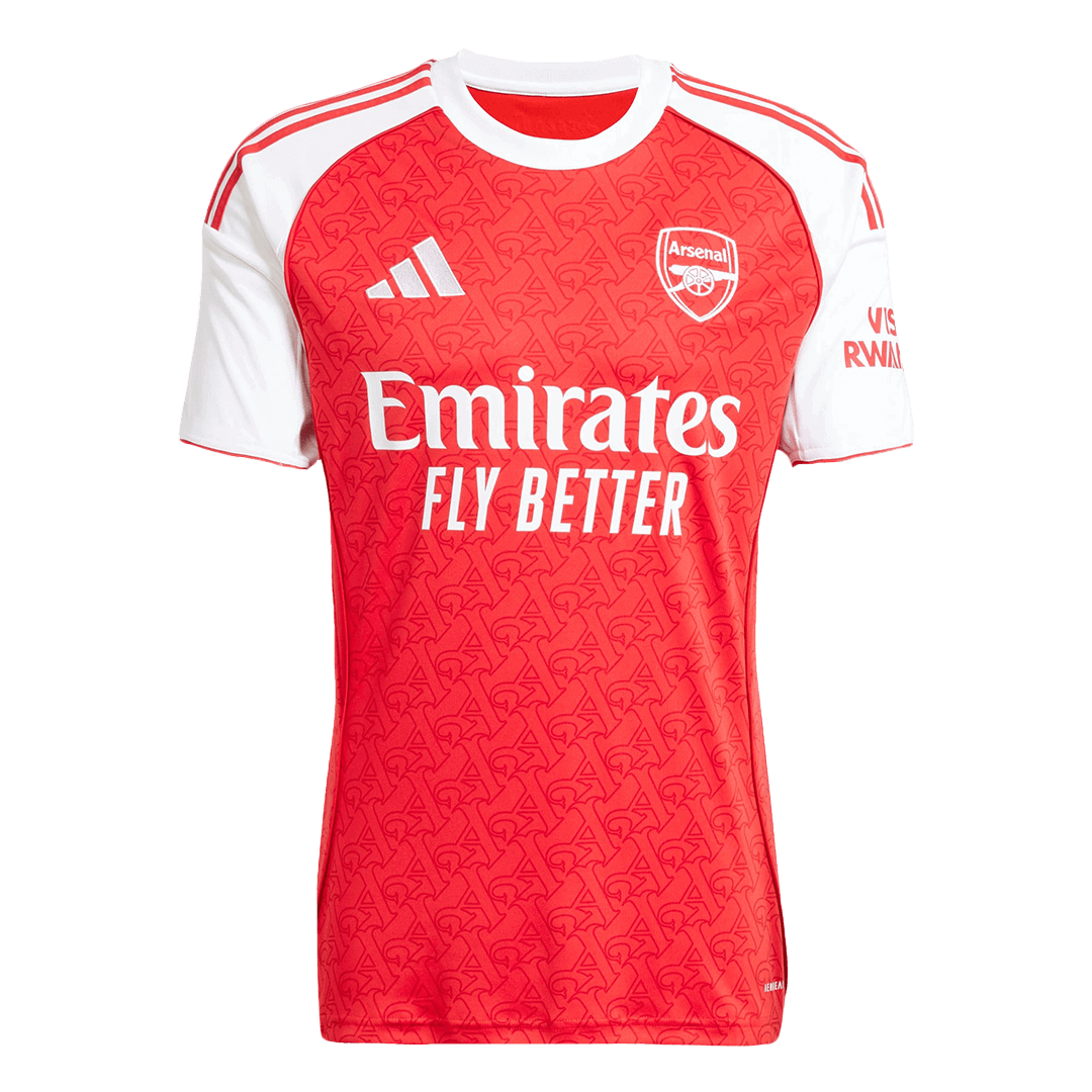 Men's Arsenal SAKA #7 Home Soccer Jersey 2025/26