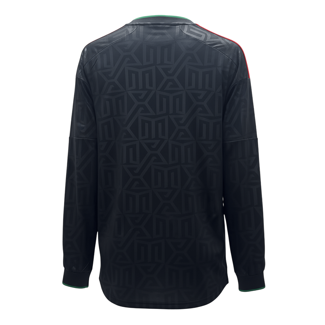 Mexico Manga comprida Camisa 2026 Preto