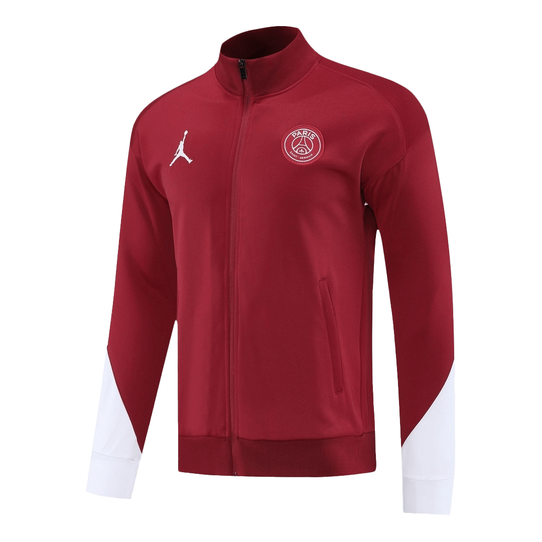 PSG Treino Jaqueta Conjunto (Jaqueta + Calças) 2025/26 Vermelho