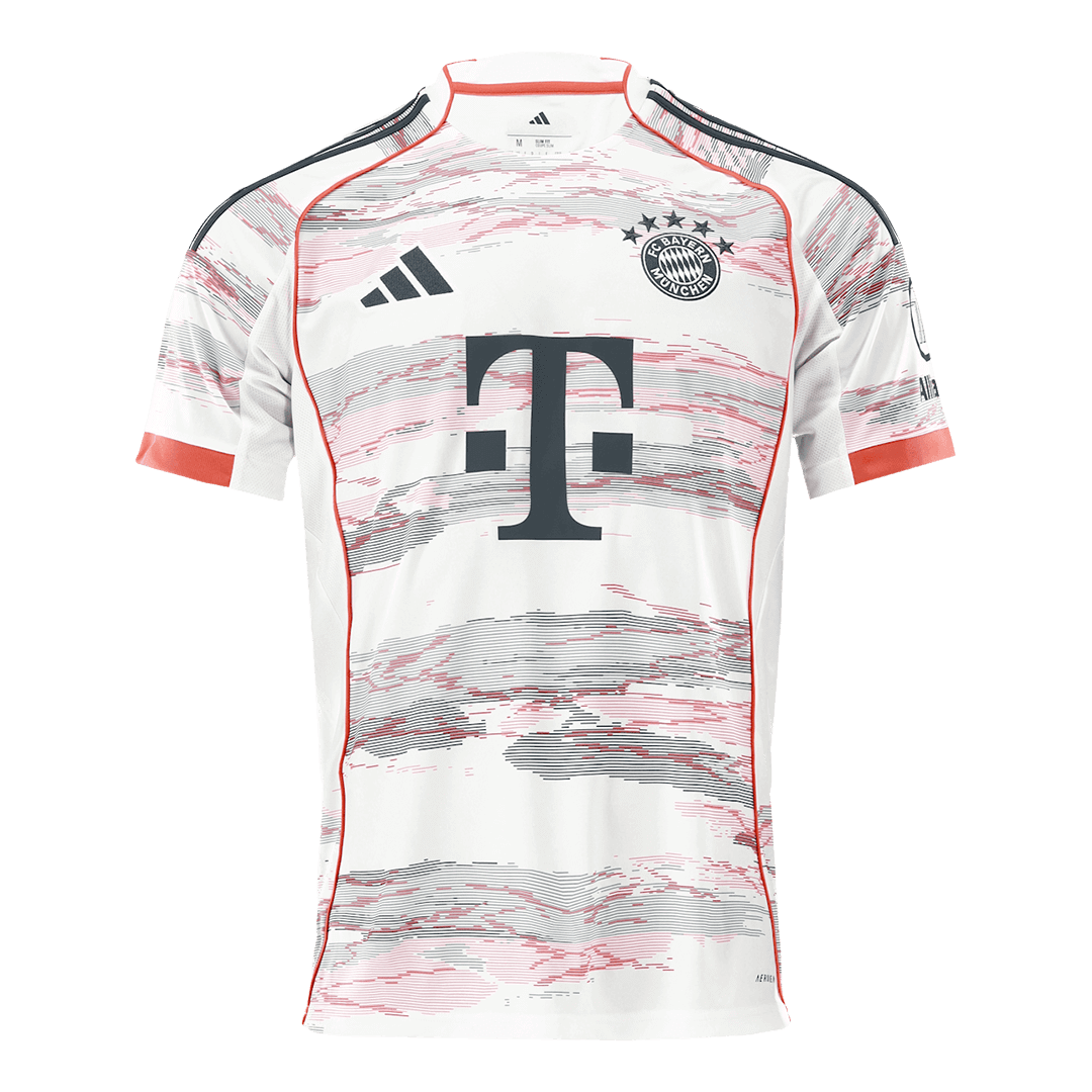 KIMMICH #6 Bayern Munich Fora Camisa 2025/26 Branco