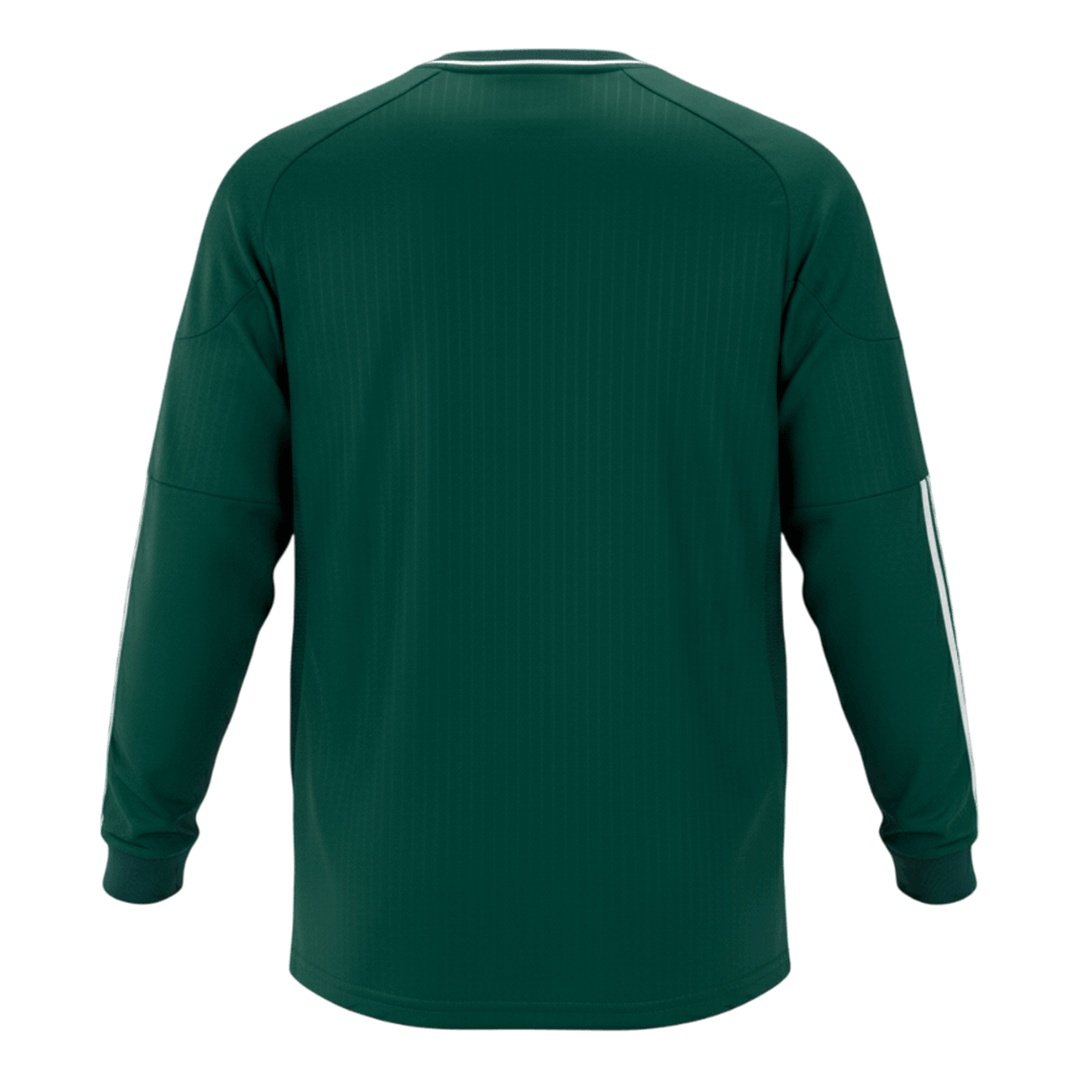 Retrô Real Madrid Terceira Manga Longa Camisa 2012/13 Verde