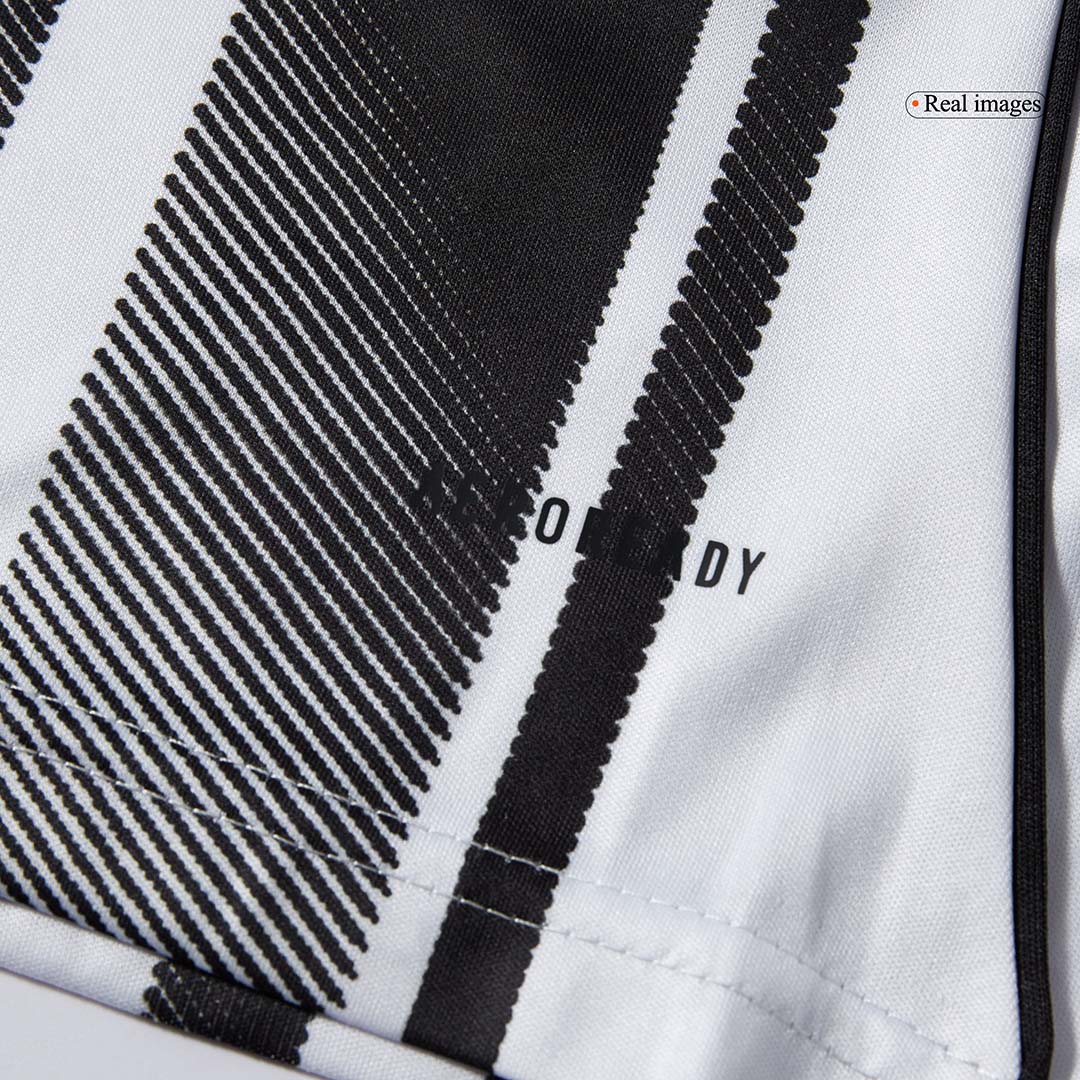 Juventus Infantil Casa Futebol Camisa Conjunto (Camisa + Calção + Meias) 2025/26