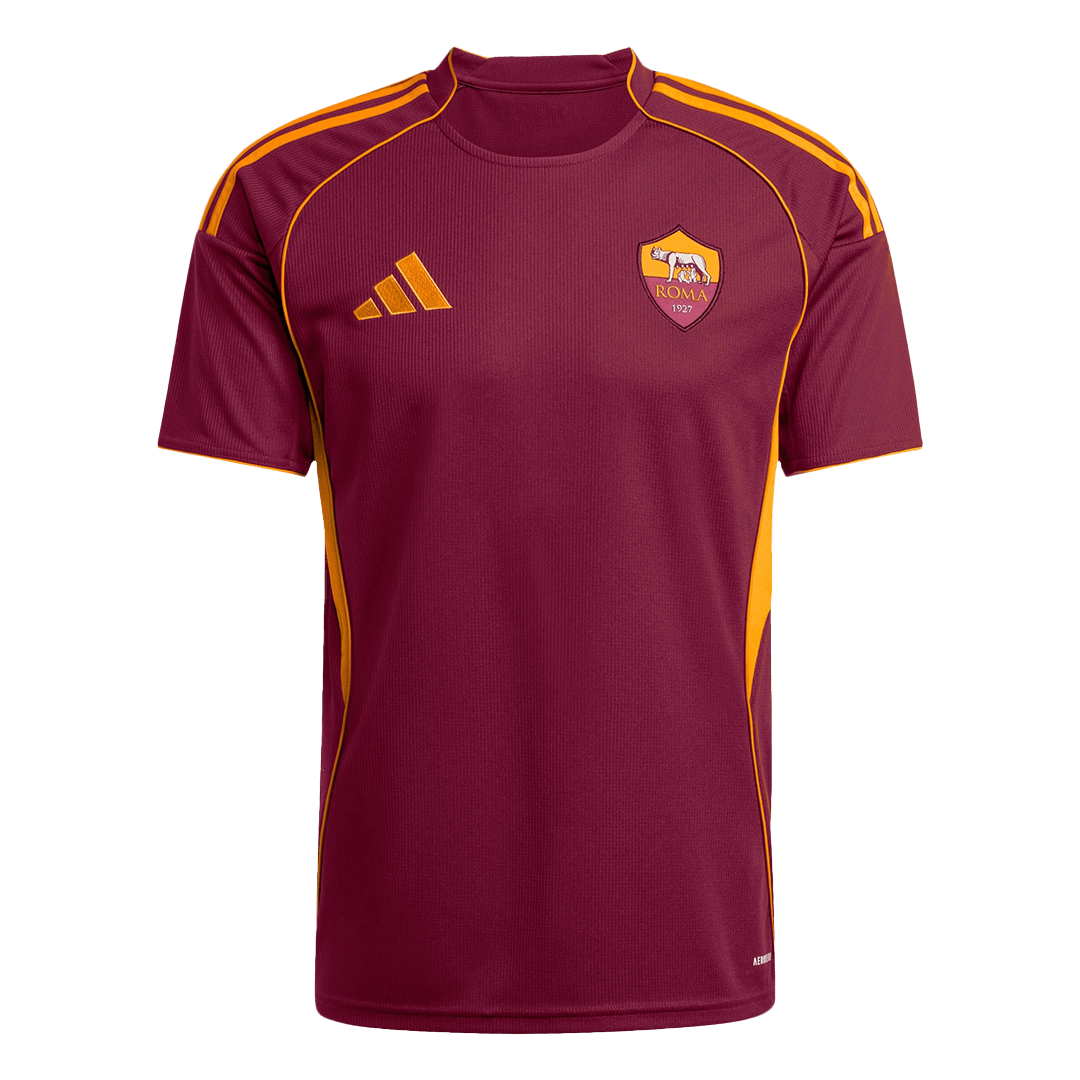 Roma Casa Camisa Conjunto(Camisa+Calções) 2025/26 Vermelho