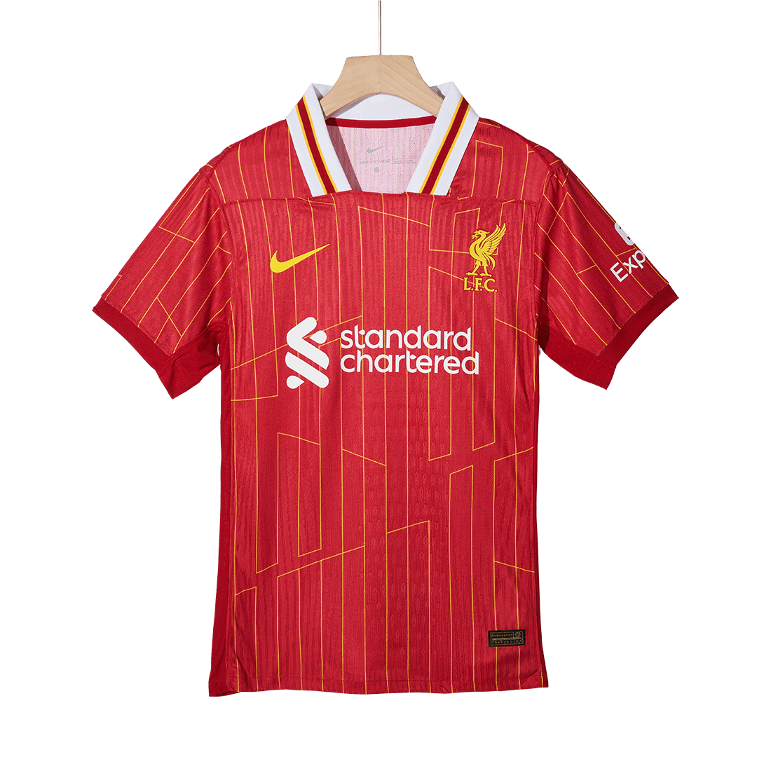 Camisola de futebol Liverpool Home Champions 24/25 - Versão Jogador