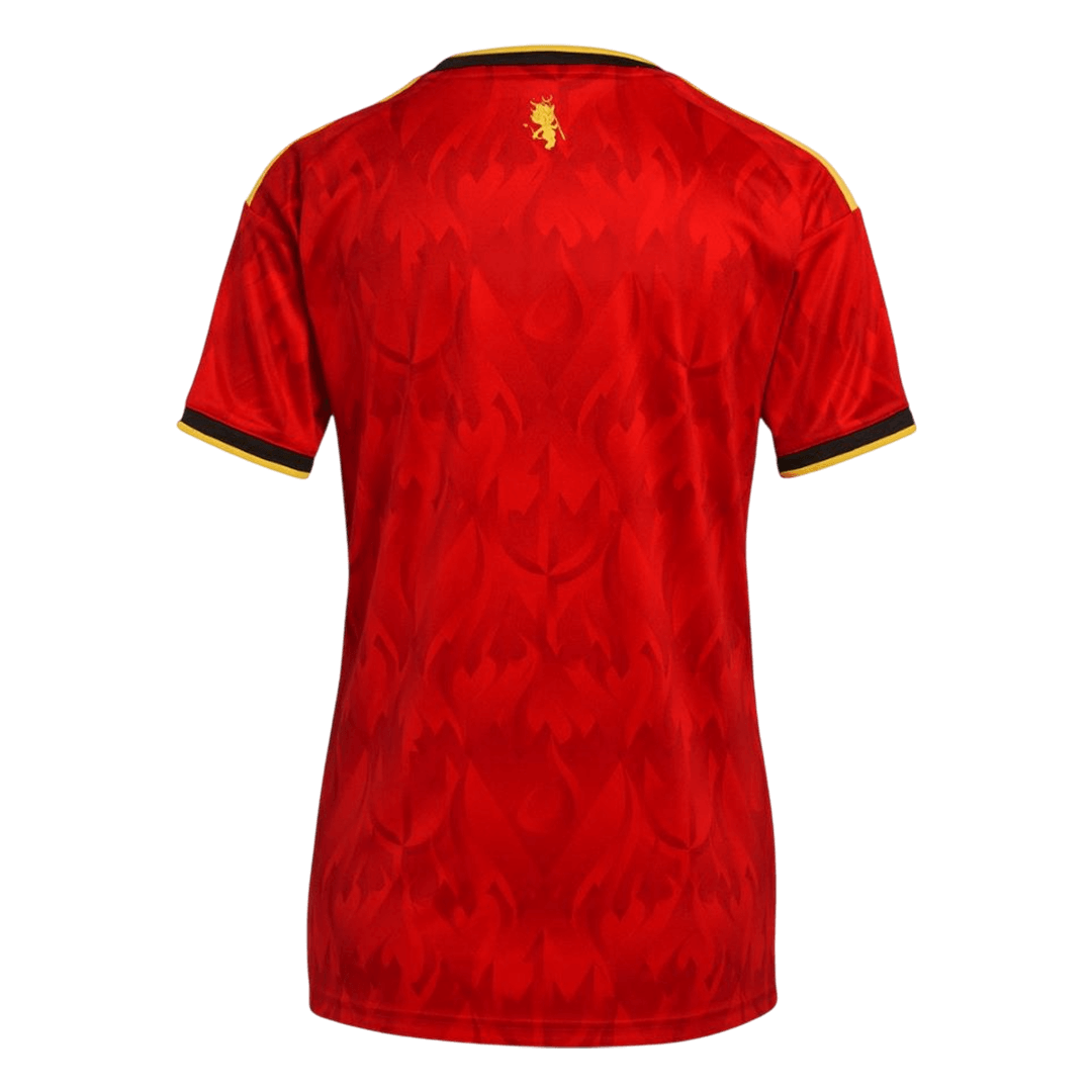 Mulheres Belgium Principal Camisa Copa do Mundo 2026 Vermelho - camisola de futebol para adeptos em