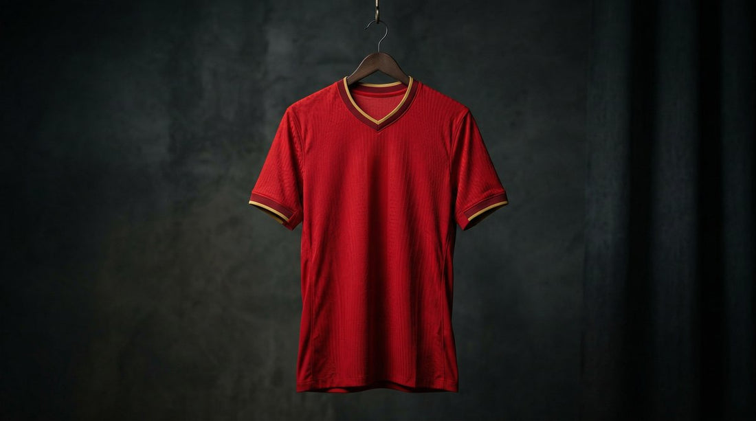 Camisola vermelha da Seleção Nacional de Portugal para o Mundial 2026 da Puma