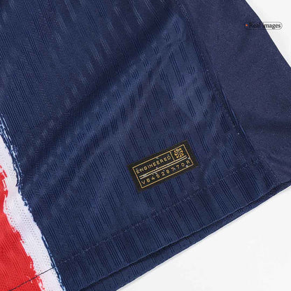 Autêntico BARCOLA #29 PSG Casa UCL Futebol Camisas 2024/25 Marinha - UCL