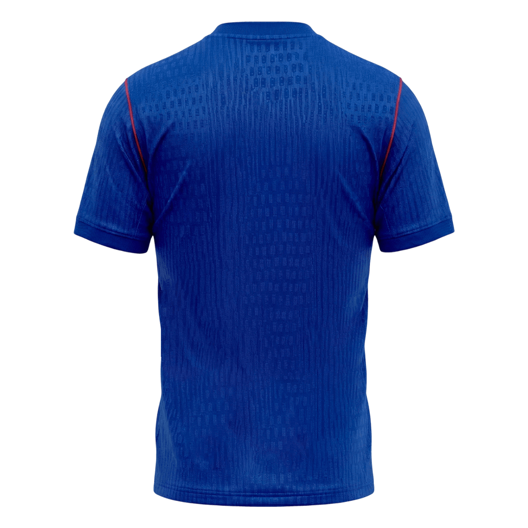 Versão do Jogador Croatia Fora World Cup Futebol Camisas 2026 Azul
