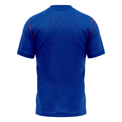 Versão do Jogador Croatia Fora World Cup Futebol Camisas 2026 Azul