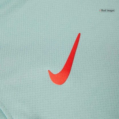 Camiseta de fútbol visitante personalizada del Atlético de Madrid 2024/25