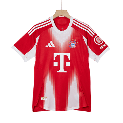 Autêntico UPAMECANO #2 Bayern Munich Casa Futebol Camisas 2025/26 Vermelho