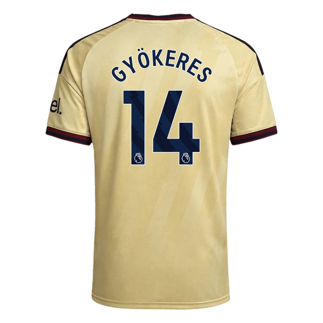 GYÖKERES #14 Arsenal Terceira Camisa 2026/27 Amarelo