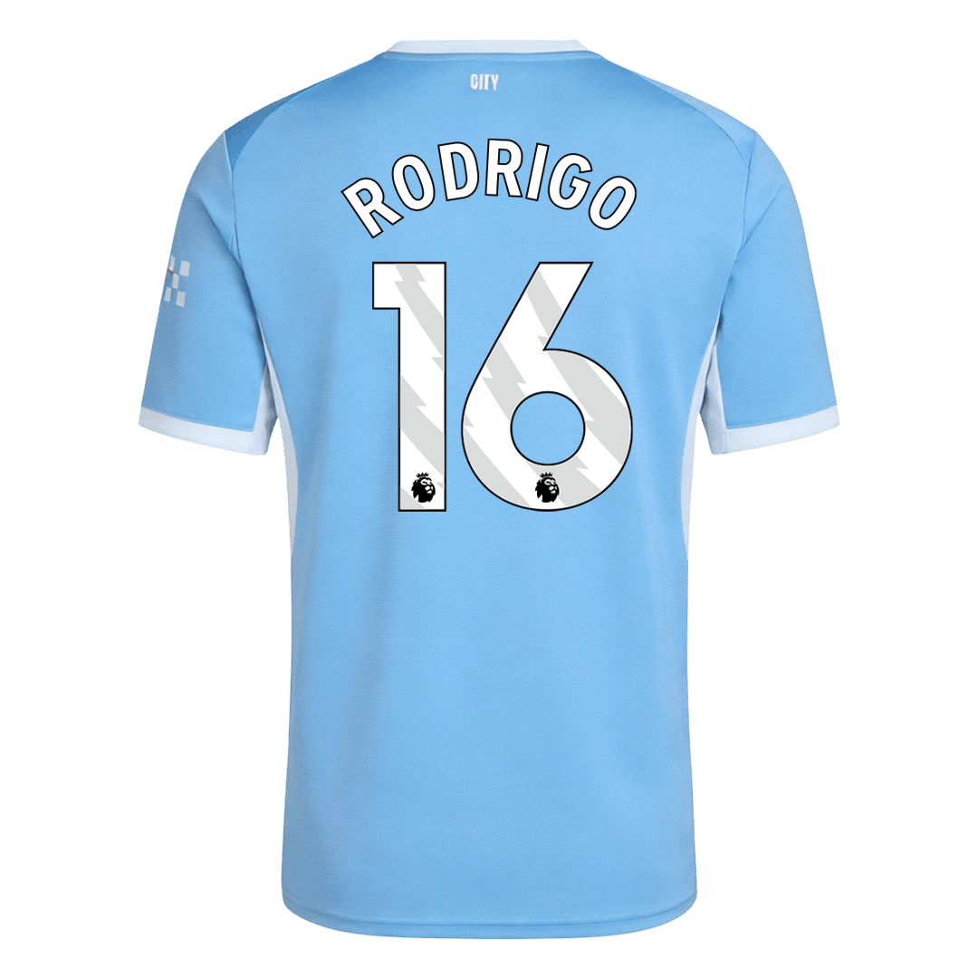 RODRIGO #16 Manchester City Casa Camisa 2026/27 Azul