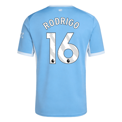 RODRIGO #16 Manchester City Casa Camisa 2026/27 Azul
