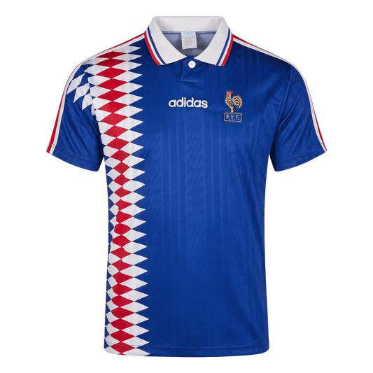 Retrô France Casa Camisa 1994 Azul