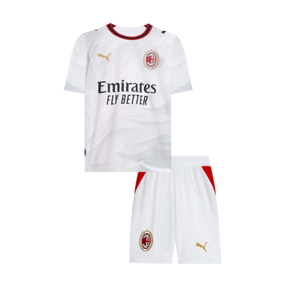 AC Milan Infantil 
 Fora Futebol Camisa 2026/27 Branco