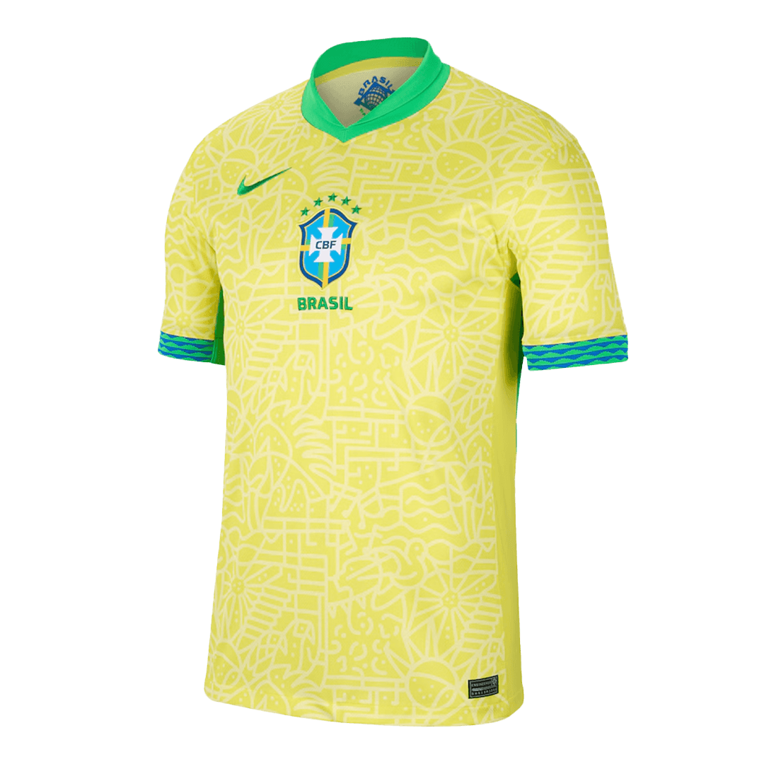 Camisola de futebol do Brasil Home Shirt 2024