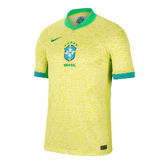 Camisola de futebol do Brasil Home Shirt 2024