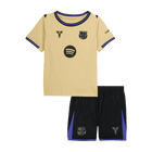 Barcelona 
 Fora 
Camisas Infantis 
Conjunto 2025/26 
 Amarelo