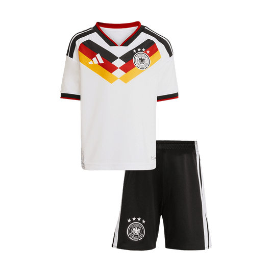 Germany Infantil 
 Casa World Cup Futebol Camisa Conjunto (Camisa+Shorts) 2026 Branco