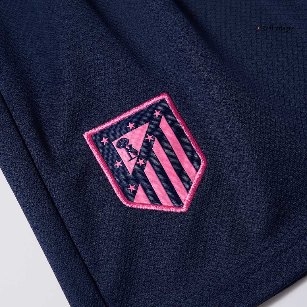 Crianças Atlético de Madrid Personalizado Terceiro Fora Kits Completos de Futebol 2024/25