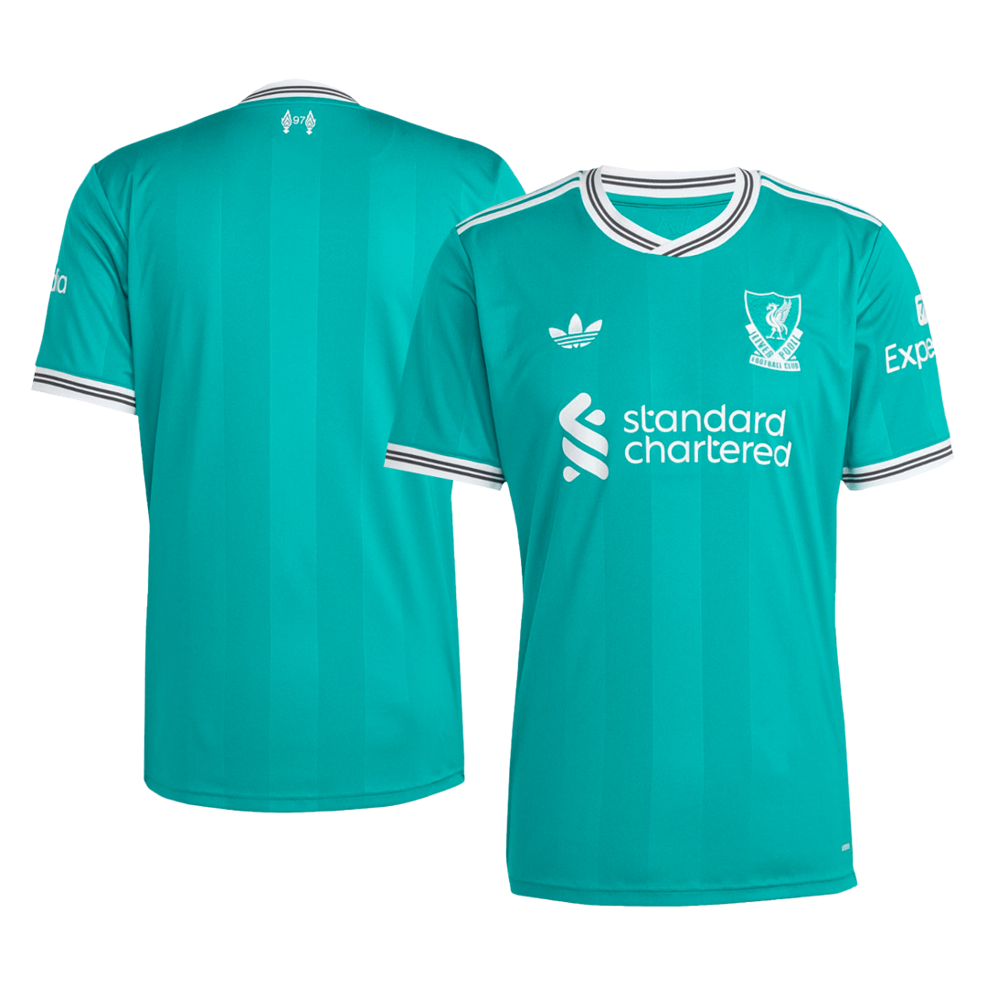 Liverpool Terceira Camisa Conjunto(Camisa+Calções) 2025/26 Verde