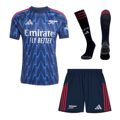 Arsenal 
 Fora Camisa Conjunto(Camisa+Calções+Meias) 2025/26 Azul