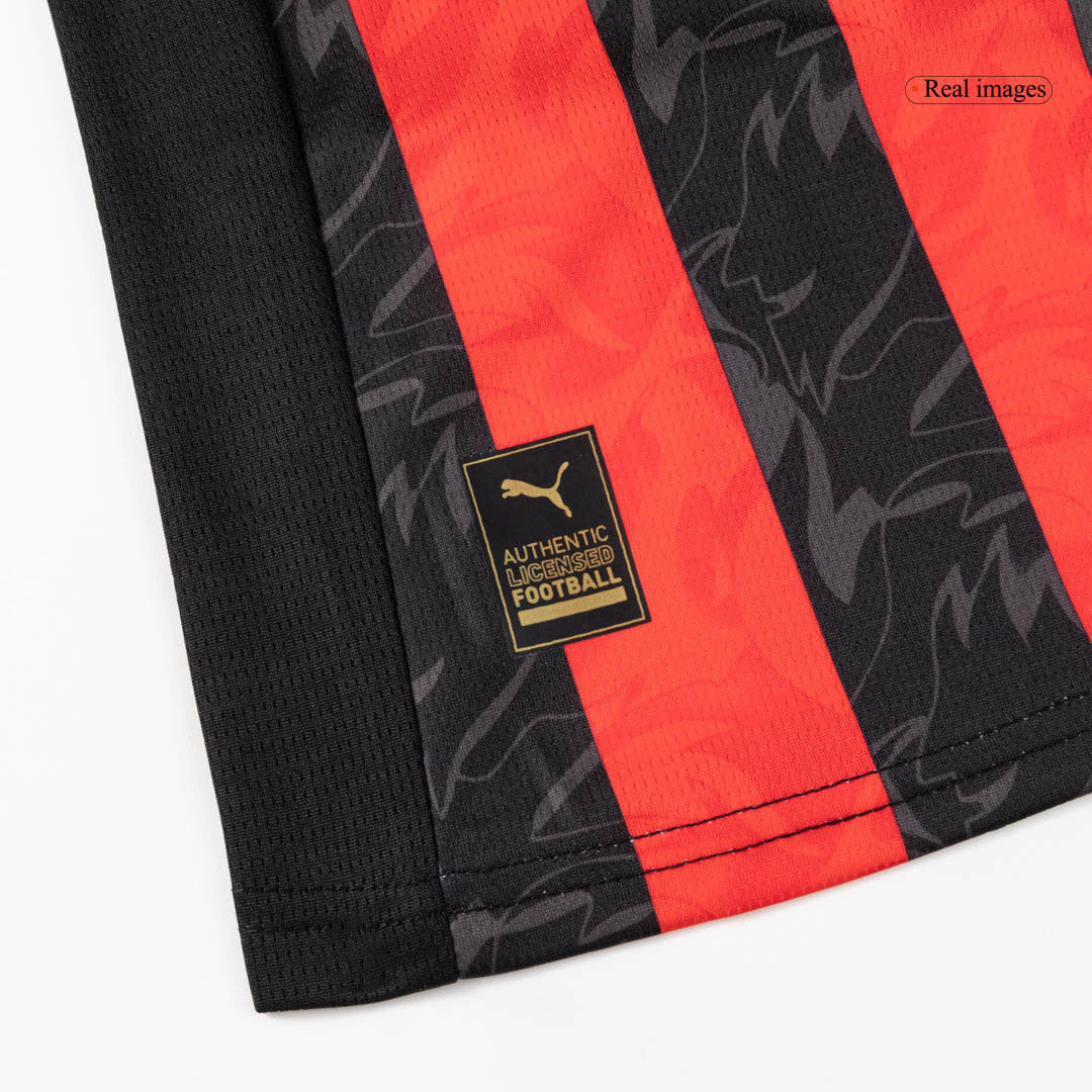AC Milan 
Casa 
 Camisa 
Conjunto (Camisa + Calções + Meias) 
2025/26