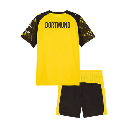 Borussia Dortmund Infantil 
 Casa Futebol Camisa Conjunto (Camisa+Shorts) 2025/26 Amarelo