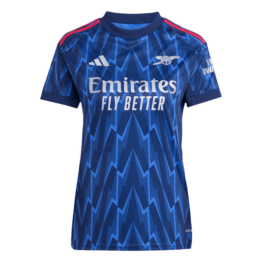 Mulheres Arsenal Camisa 2025/26- Azul
