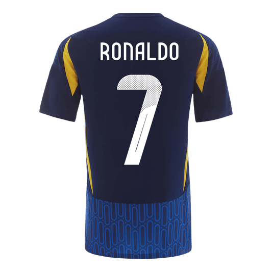 Camisola de futebol RONALDO #7 Al Nassr fora de casa 2024/25