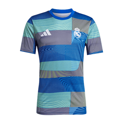 Real Madrid Pré-Jogo Futebol Camisa 25/26 Azul