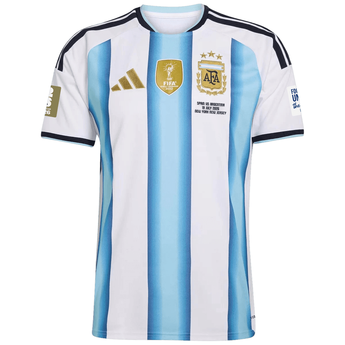 Versão do Jogador Argentina Casa Copa do Mundo Futebol Camisas 2026